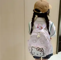 Comprar Mochila Escolar Kuromi Pompompurin Hello  Kitty Cinnamonroll