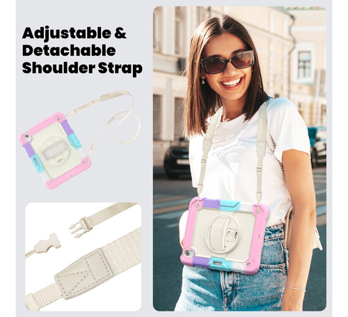 Funda Resistente Universal Para iPad Air 11 2025 2024 A3266 A3267 A3270 A2902 A2903 A2904 Hybrid Stand