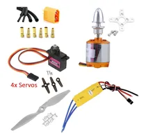 Comprar Kit Motor D2836u002Fa2217 1250kv + Esc 40a + 4 Servos Metal