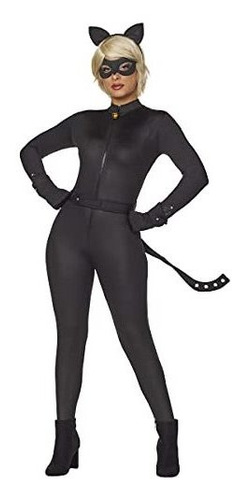 Disfraz Talla Medium Para Mujer De Gato Milagroso Halloween