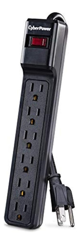 Cyberpower Csb6012 Essential Surge Protector, 1200j / 125v, 