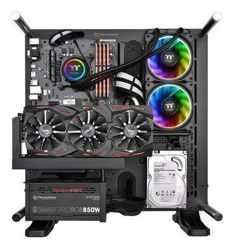 Watercooler Thermaltake Floe Riing 240 Rgb Cl-w157-pl12sw-a