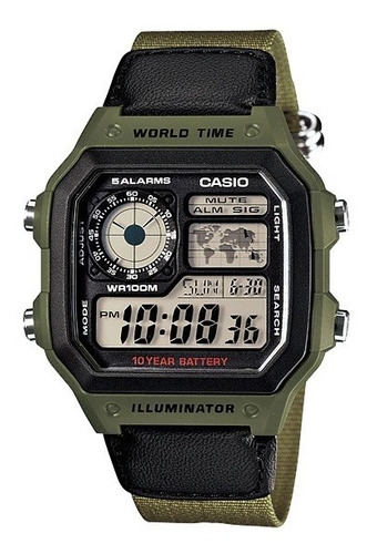 Reloj Casio Ae-1200whb-3b 100% Original 