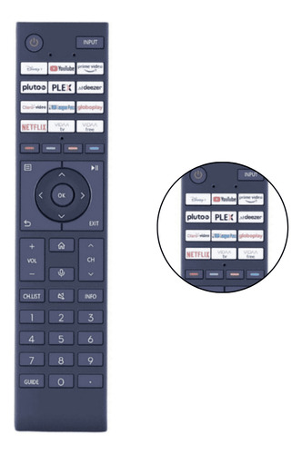 Controle Remoto Para Toshiba Smart Tv Ct-95043 Ct-95051