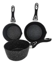 Comprar Sarten Baroly Antiadherente De Granito De 3 Pcs Para Salsas