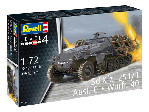 Sd. Kfz. 251/1 Ausf.c + Wurfr.40 -  1/72 Revell 03324