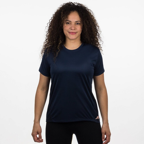 Austral Ladies Crew Neck Tshirt - Navy