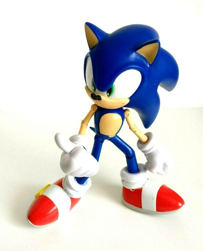Jazwares Sonic The Hedgehog Sonic Deluxe 2011 Como Nuevo!!