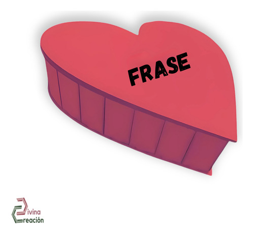 Caja Regalo Corazon 14 Febrero San Valentin Personalizada