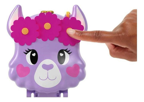 Muñeca Conjunto Polly Pocket Aventura De Campamento Llama