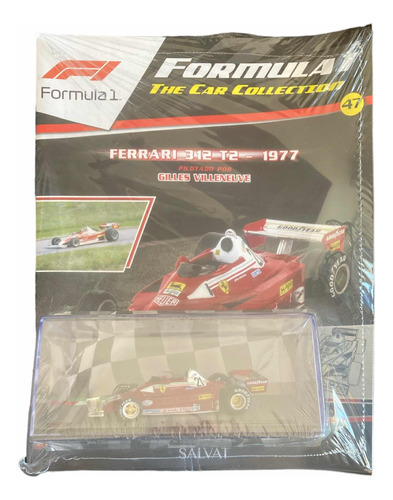 Colección Fórmula 1-ferrari 312 T2-giles Villeneuve Yrevista