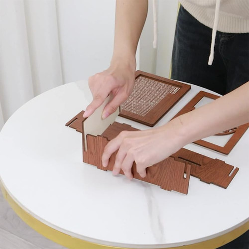 Caja De Madera For Ahorrar Dinero, Caja De Ahorro De 10 000
