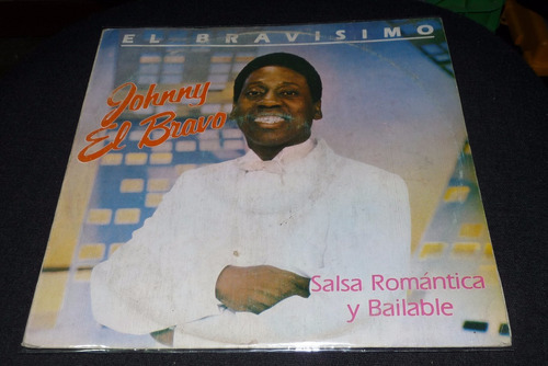 Jch- Jhonny El Bravo Salsa Romantica Lp Vinilo