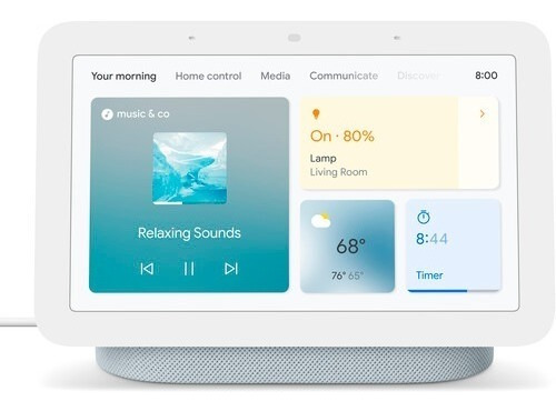 Asistente De Voz Google Nest Hub Gen 2 Wifi Bluetooth Tactil