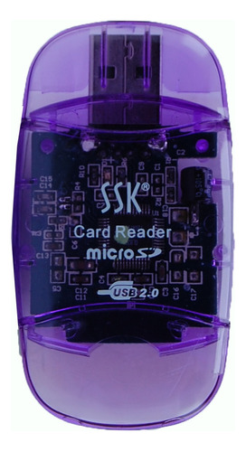 Card Reader Lector Adaptador Para Memoria Micro Sd 