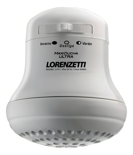 Chuveiro Elétrico De Parede Lorenzetti Maxi Ducha 5500w