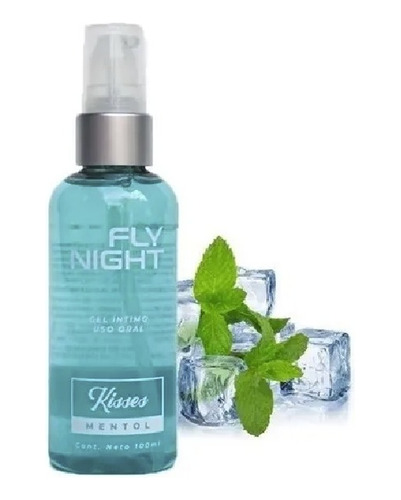 Gel Intimo Lubricante Fly Night Kisses 100 Ml Comestible 