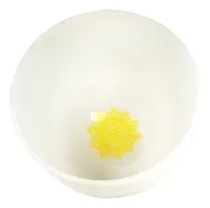 Comprar Cuenco De Cuarzo Cristal 30cm + Baqueta Goma Chakra Plexo Cuarzo Cristal Chakra Plexo Solar