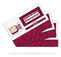 Comprar Paquete De 3 Chips De 7 Días+10gb Internet Para El Bienestar