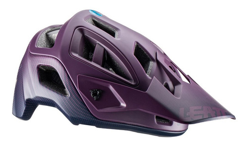 Casco Ciclismo Mtb Bike Leatt - Allmtn 3.0 V22 Color Violeta Talle S