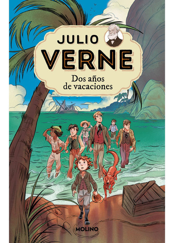 DOS AÑOS DE VACACIONES - JULIO VERNE 1, de Jules Verne. Editorial Molino, tapa blanda en español, 2022