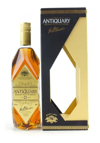Whisky The Antiquary 21 Años Blended Scotch 700ml En Estuche