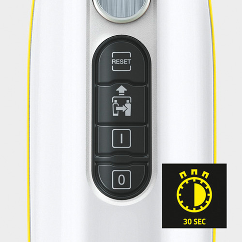 Limpiadora a vapor Kärcher Sc 3 Upright color blanco voltaje 220V con potencia de 1.6kW