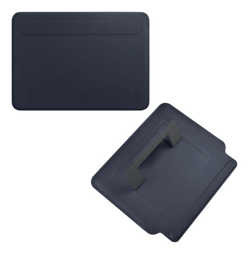 Capa Couro Magnética Wiwu Com Suporte Para Macbook Pro 13