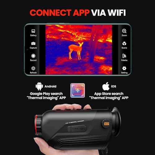 Monocular De Imágenes Térmicas Para Caza Con Visión Nocturna