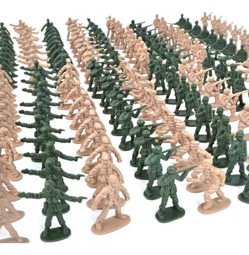 3x De Soldados Militares A Escala 1:72, Figuras Del