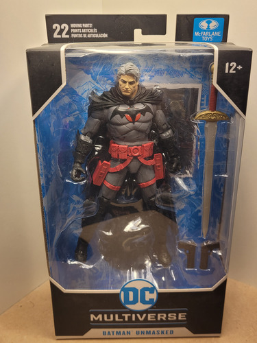 Batman(unmasked) Flashpoint-dc Multiverse-mc Farlane Toys (Usado)