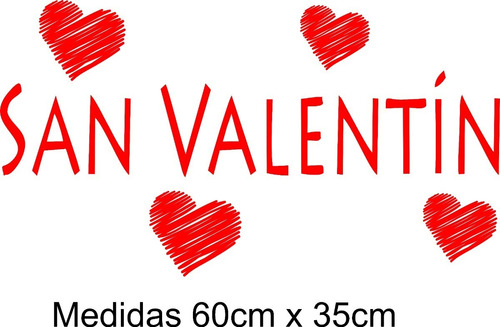 Vinilos Vidrieras San Valentin Dia De Los Enamorados Mod.c