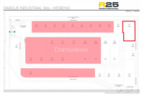 Terreno Fraccion En Venta En Parque Industrial R25, La Reja, Moreno