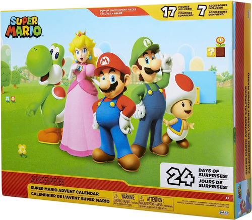 Calendario De Adviento Mario Bros Original