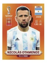 Comprar Figurita Mundial Qatar Arg6 Nicolas Otamendi Original Panini