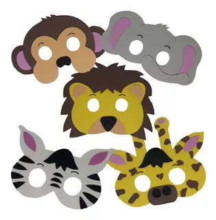 Máscaras Safari Kit Com 5 Un