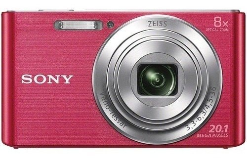 Câmera Sony Dsc-w830 Rosa 20.1 Mp Zoom 8x W830 12x S/juros