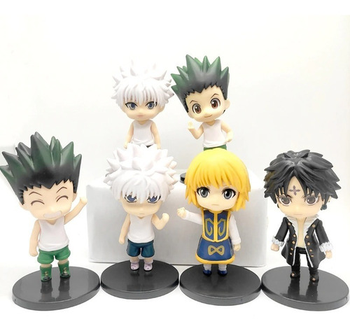 Imagen 1 de 2 de Set 6 Figuras Hunter X Hunter