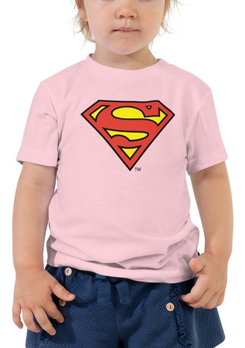 Playera Superman Logo Dc Comics Niño/dama/caballero
