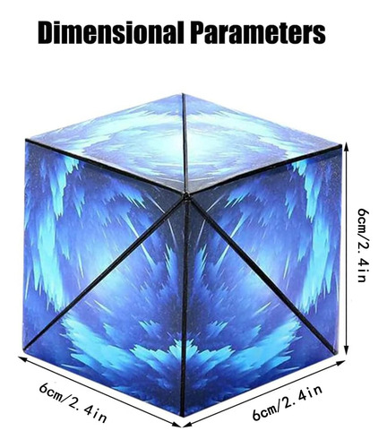 Cubo Magico 3d Magnetico 72 Formas Rompecabeza Juegopoly (Usado)