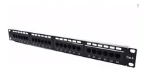 Comprar Patchera Patch Panel Cat 6 24 Puertos Bocas Jack Cat6 Rj45
