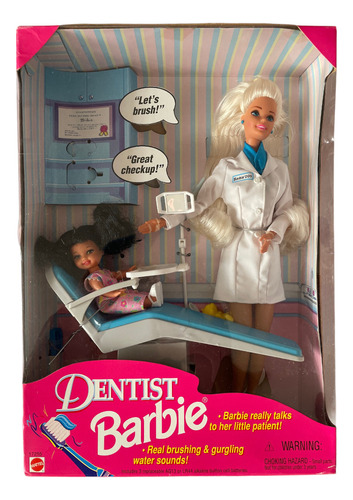 Barbie Dentista Y Paciente Vintage 1997 En Su Caja Original (Usado)