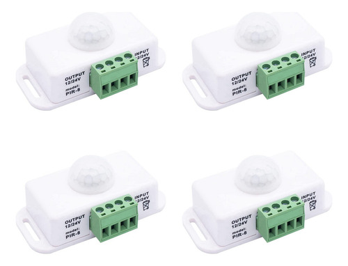 Xr 4 Conmutadores Led Con Sensor De Movimiento Pir De 12 V