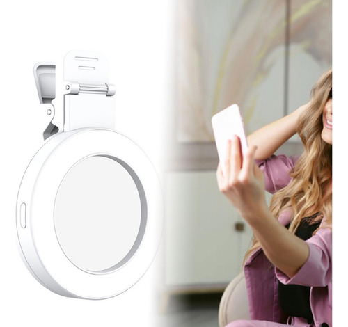 . Luz De Relleno For Teléfono, Piezas For Selfie, Lámpara