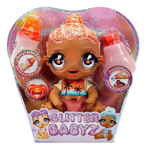 Glitter Babyz Muñeca Solana Sunburst