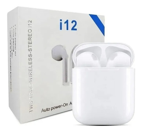 Imagen 1 de 3 de Audífonos Inalambricos I12 Bluetooth