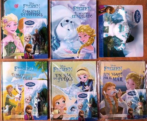 Lote X Frozen Coleccion Palacio De Hielo Frozen + Muñecos