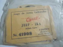 Comprar Juego De Juntas De Carburador Jeep Ika Carburador Carter