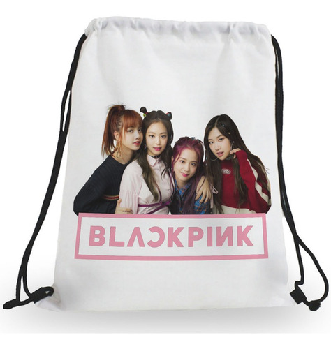 Tula Deportiva Black Pink K-pop Maleta Morral