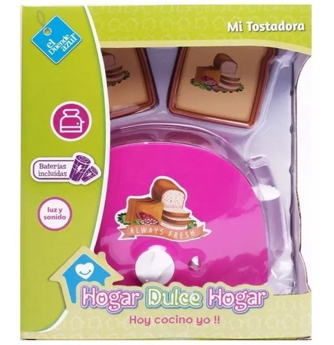 Mi Tostadora Interactiva Con Luces Y Sonidos Fibro